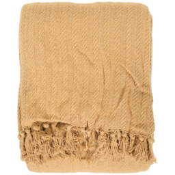 Amberley Throw Caramel - Divante - Wilko - thumbnail 1