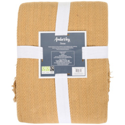 Amberley Throw Caramel - Divante - Wilko - thumbnail 4