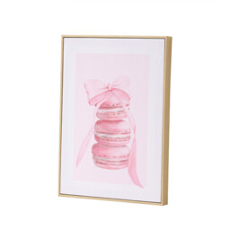 Set of 3 Coquette Aesthetic Framed Art - Pink - Wilko - thumbnail 4