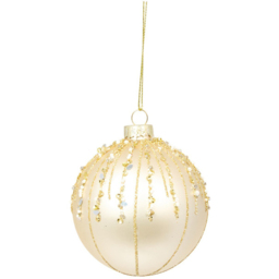 Pack of 6 Glass Baubles Champagne - Blushing Ballroom - Wilko - thumbnail 5