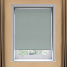 New Edge Blinds Thermal Blackout Roller Blind Duck Egg Blue 55cm - Size: W 55cm x D 170cm - Wilko