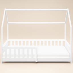 Flair Explorer Single White Playhouse Bed Frame with Rails - Wilko - thumbnail 4