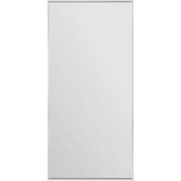 The Artus Silver Aluminium Wall Leaner Mirror 174 x 85cm - MirrorOutlet - Wilko