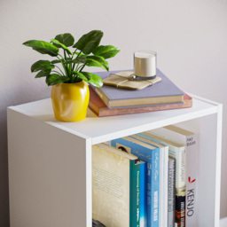 VIDA DESIGNS Oxford 2 Shelf White Cube Bookcase - Wilko - thumbnail 6
