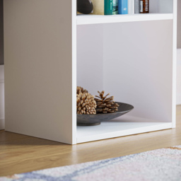 VIDA DESIGNS Oxford 2 Shelf White Cube Bookcase - Wilko - thumbnail 7
