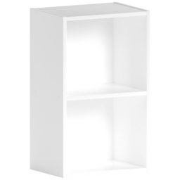 VIDA DESIGNS Oxford 2 Shelf White Cube Bookcase - Wilko - thumbnail 3
