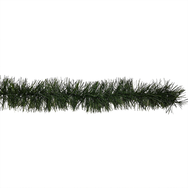 Samuel Alexander Green Fine Cut Christmas Garland 600cm - Size: 6cm - Wilko - image 1