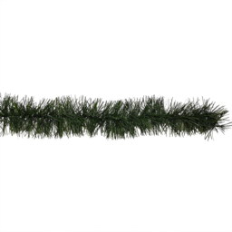 Samuel Alexander Green Fine Cut Christmas Garland 600cm - Size: 6cm - Wilko