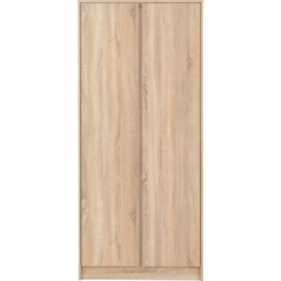 Seconique Malvern 2 Door Sonoma Oak Wardrobe - Brown - Wilko - thumbnail 4