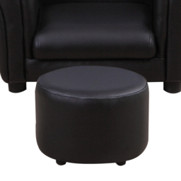 Tommy Toys Black Kids Armchair and Stool Set - Wilko - thumbnail 4