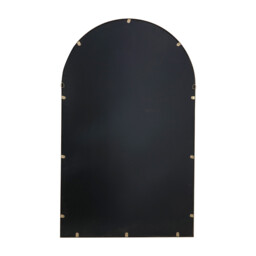 180 x 110cm Wide Black Metal Arch Mirror - The Port. Co Gallery - Wilko - thumbnail 7