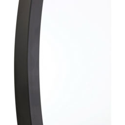 180 x 110cm Wide Black Metal Arch Mirror - The Port. Co Gallery - Wilko - thumbnail 5