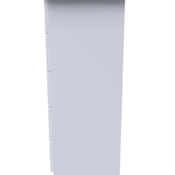 Crowndale Camden 5 Drawer White Gloss Chest of Drawers - Wilko - thumbnail 5
