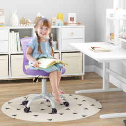 Costway Purple Ergonomic Children Study Chair - Size: 47 x 46 x 18cm - Wilko - thumbnail 4