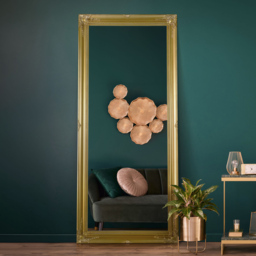 Hamilton Vintage Gold Antique Design Large Dress Mirror 167 x 76cm - MirrorOutlet - Wilko - thumbnail 3