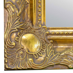 Hamilton Vintage Gold Antique Design Large Dress Mirror 167 x 76cm - MirrorOutlet - Wilko - thumbnail 6