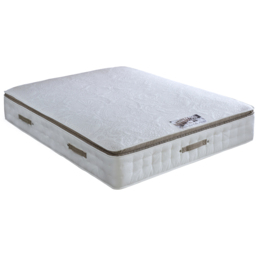Windsor Single 3000 Pocket Sprung Pillow Top Mattress - White - Bedmaster - Wilko - thumbnail 1