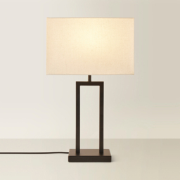 ValueLights Gloria Lamp Shade Black Double Stem Metal LED Table Lamp - Size: 52 x 31 x 18.5cm - Wilko - thumbnail 6