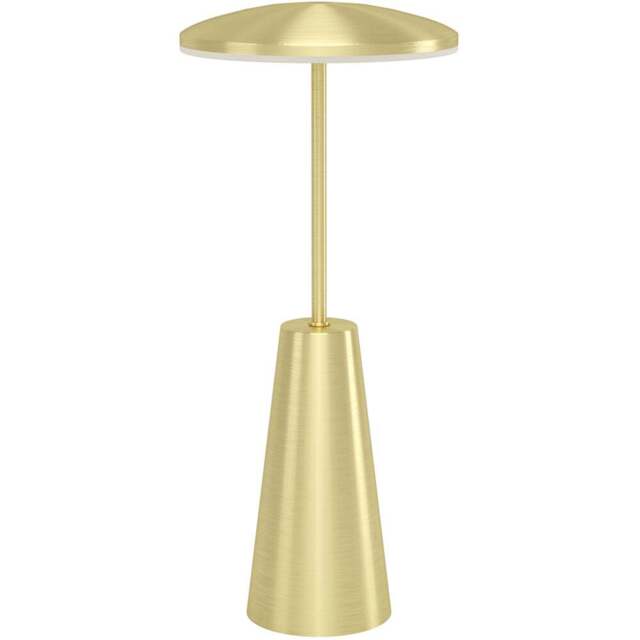 EGLO Piccola Gold Touch Table Lamp - Size: 28 x 13 x 28cm - Brown - Wilko