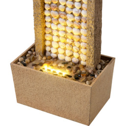 Teamson Home Brown Seashells Water Outdoor Fountain 36 inch - Size: 91.95 x 21.59 x 33.78cm - Wilko - thumbnail 5