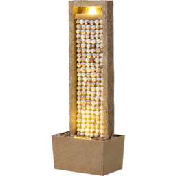 Teamson Home Brown Seashells Water Outdoor Fountain 36 inch - Size: 91.95 x 21.59 x 33.78cm - Wilko - thumbnail 4