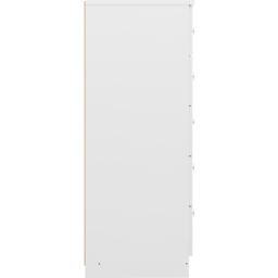 Seconique Denver 5 Drawer White Gloss Storage Chest - Wilko - thumbnail 7