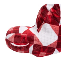 Novie Patchwork Cuddle Chair Red - Size: 85 x 43 x 40 cm - Wilko - thumbnail 6
