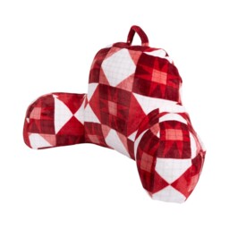 Novie Patchwork Cuddle Chair Red - Size: 85 x 43 x 40 cm - Wilko - thumbnail 4