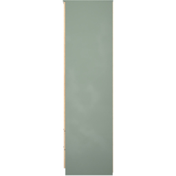 Crowndale Java 2 Door 2 Drawer Slatt Effect and Reed Green Mirror Wardrobe - Size: 2 Door, 2 Drawer - Wilko - thumbnail 4