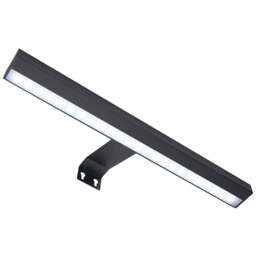 ValueLights Ryle Matte Black Rechargeable Easy Fit Wall Light - Size: 4 x 40 x 2cm - Wilko - thumbnail 1