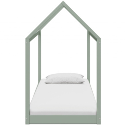 Home Detail Taylor Pastel Green Wooden Kids House Bed - Size: Single - Wilko - thumbnail 5