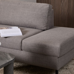 Florence Omaha 5 Seater Light Grey and Brown Right Hand Facing Corner Sofa - Wilko - thumbnail 6