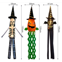 Jaoyeh LED Halloween Party Yard Decoration Set 3 Pack - Size: 6 x 7 x 12cm - Black - Wilko - thumbnail 3