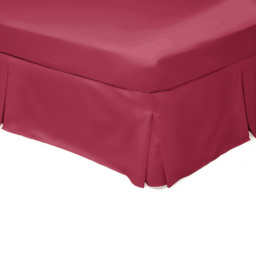 Serene King Size Red Platform Valance - Wilko