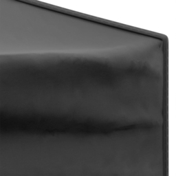 vidaXL 3 x 3m Black Foldable Party Tent with Sidewalls - Wilko - thumbnail 6