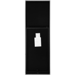 Silver Aluminium Cheval Mirror 170 x 58cm - MirrorOutlet - Wilko - thumbnail 6