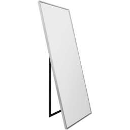 Silver Aluminium Cheval Mirror 170 x 58cm - MirrorOutlet - Wilko