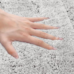 Velosso Lexington White Bath Mat Set - Size: 50 x 80 x 1cm - Wilko - thumbnail 5