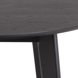 Florence Roxby 4 Seater Matt Black Round Dining Table - Furniture To Go - Wilko - thumbnail 7