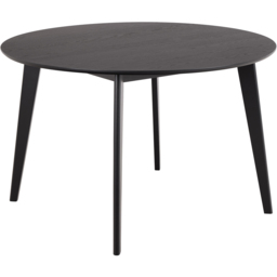 Florence Roxby 4 Seater Matt Black Round Dining Table - Furniture To Go - Wilko - thumbnail 3