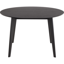 Florence Roxby 4 Seater Matt Black Round Dining Table - Furniture To Go - Wilko - thumbnail 4