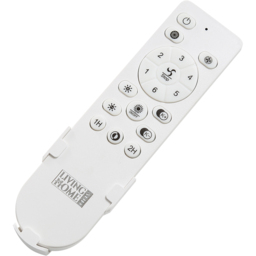 Living and Home White Flower Shaped LED Ceiling Mount Fan Light with 6 Speeds 34 inch - Size: 16 x 87 x 87cm - Wilko - thumbnail 7