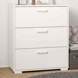 Florence Sofia 3 Drawer White Chest of Drawers - Furniture To Go - Wilko - thumbnail 1