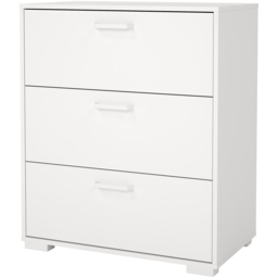Florence Sofia 3 Drawer White Chest of Drawers - Furniture To Go - Wilko - thumbnail 4