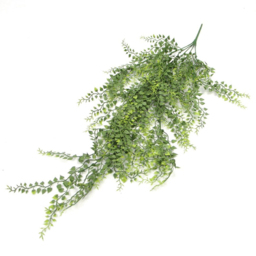 Leaf Trailing Button Fern Hanging Artificial Plant 3ft - Size: 82 x 30 x 10cm - Green - Wilko - thumbnail 3