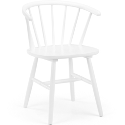 Julian Bowen Modena Set of 2 White Dining Chair - Wilko - thumbnail 4