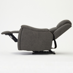 Home Detail Collins Grey Air Leather Manual Recliner Chair - Size: Single - Wilko - thumbnail 5