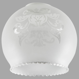 ValueLights Bola Acid Etched Glass Shade 3 Pack - Size: 11 x 13 x 13cm - White - Wilko - thumbnail 3