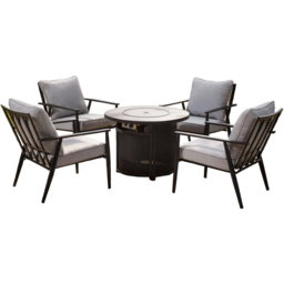 Lexi Fire Pit Set Black - Wilko - thumbnail 3