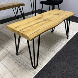 Kosy Koala 4 Seater Wood and Velvet Dining Bench Set Dark Grey - Multi - Wilko - thumbnail 6